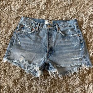 Agolde Parker Short Swampmeet Size 27
